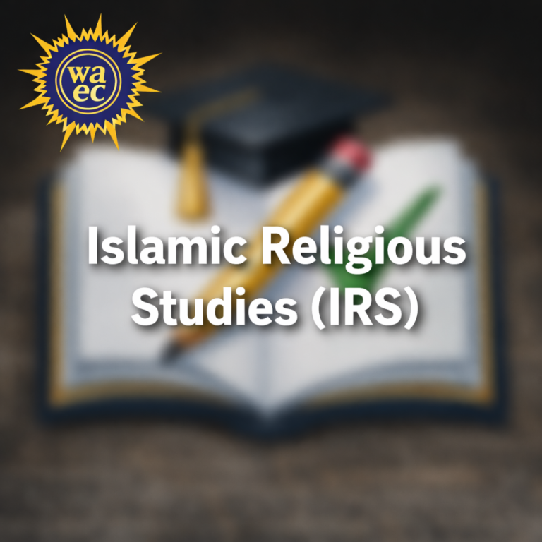 Islamic Religious Studies (IRS) Islamic Religious Studies